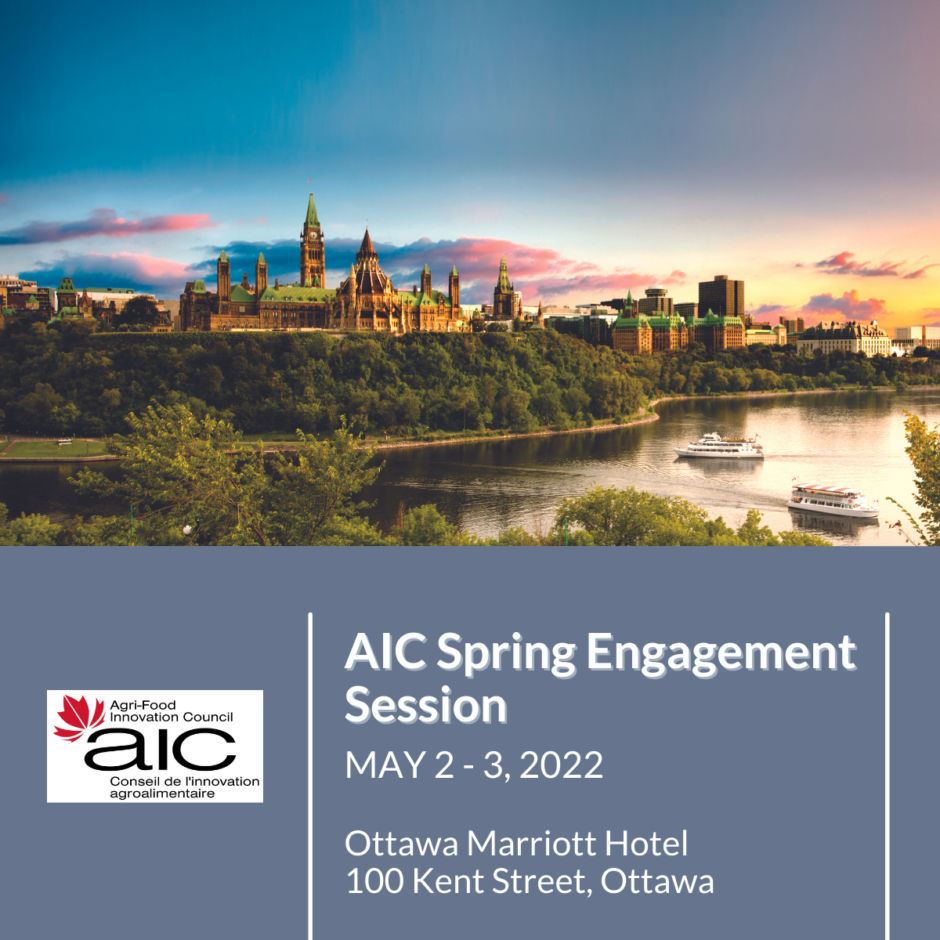 AIC Annual Conference and Virtual Events AgriFood Innovation Council